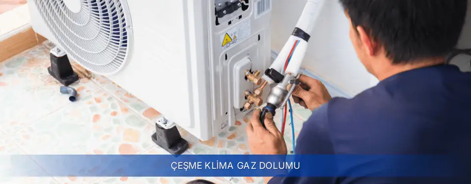 Çeşme İlçemi Baymak Klima Gaz Dolumu